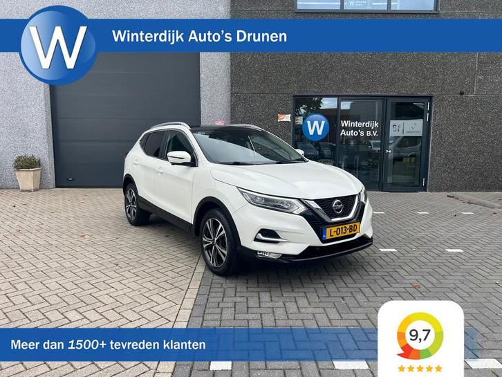 Nissan Qashqai 1.2 Tekna Clima, 360 Camera, Cruise, Pano, Auto's, Nissan, Bedrijf, Te koop, Qashqai, 360° camera, ABS, Achteruitrijcamera