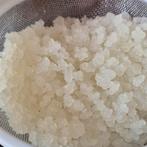 Waterkefir korrels, Ophalen