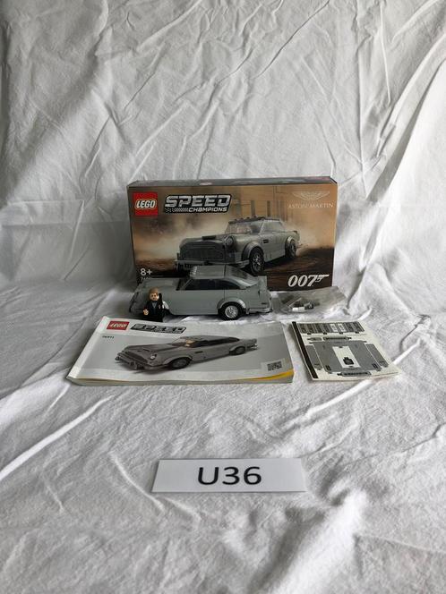 U36 - Lego SC 76911 - 007 Aston Martin DB5, Kinderen en Baby's, Speelgoed | Duplo en Lego, Zo goed als nieuw, Ophalen of Verzenden