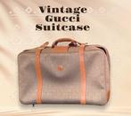 Vintage koffer Gucci, 60 tot 70 cm, Overige materialen, Slot, Ophalen of Verzenden
