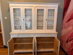 Brocante Buffet - Vitrinekast, Huis en Inrichting, Ophalen, Gebruikt, 200 cm of meer, 150 tot 200 cm