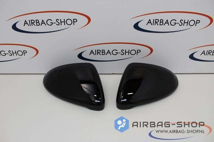 Volkswagen Golf 7 R Spiegelkappen Hoogglans Zwart, Auto-onderdelen, Spiegels, Volkswagen, Gebruikt, Ophalen of Verzenden