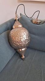 Oosterse lamp hanglamp zilver, Gebruikt, Ophalen of Verzenden, 50 tot 75 cm