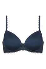 Te koop 30% korting Mey bi-stretch bh Amorous night blue, Mey, Verzenden, Blauw, BH