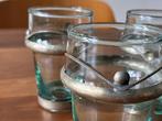 Beldi vintage Marokkaanse theeglazen 4x zilverbeslag, Huis en Inrichting, Keuken | Servies, Glas of Glazen, Ophalen of Verzenden