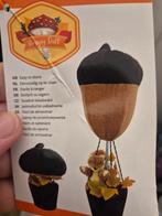 Herfst decoratie Inklapbare eikel met eekhoorn eekhoorn, Huis en Inrichting, Woonaccessoires | Overige, Ophalen