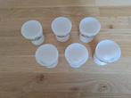 Vintage Arcopal eierdopjes Fruit de France set van 6, Huis en Inrichting, Keuken | Servies, Gebruikt, Nvt 2de hands, Overige typen