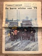 Emmer krant extra uitgave 23 febr. 1979 De barre winter ‘79, Verzamelen, Tijdschriften, Kranten en Knipsels, Ophalen of Verzenden