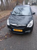 Opel Agila 1.2 16V 2010 Zwart, Auto's, Opel, Voorwielaandrijving, Stof, 4 cilinders, 965 kg