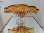 Murano schaal geschulpt vintage Tazza, Antiek en Kunst, Antiek | Glas en Kristal, Ophalen of Verzenden