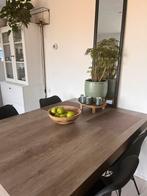 Houten eettafel, Huis en Inrichting, Tafels | Eettafels, Ophalen, Zo goed als nieuw