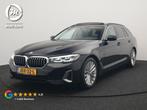 BMW 5 Serie Touring 530e Luxury Line Plug In Hybrid 294pk De, Auto's, BMW, 1998 cc, Achterwielaandrijving, Gebruikt, Zwart