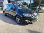 Peugeot 308 1.2 E-thp 130pk 2017 Zwart, Auto's, Voorwielaandrijving, Stof, 1199 cc, 1165 kg