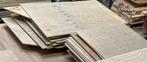 Underlayment reststukken met tand en groef, Doe-het-zelf en Verbouw, Ophalen, Gebruikt, Hout, Minder dan 20 mm