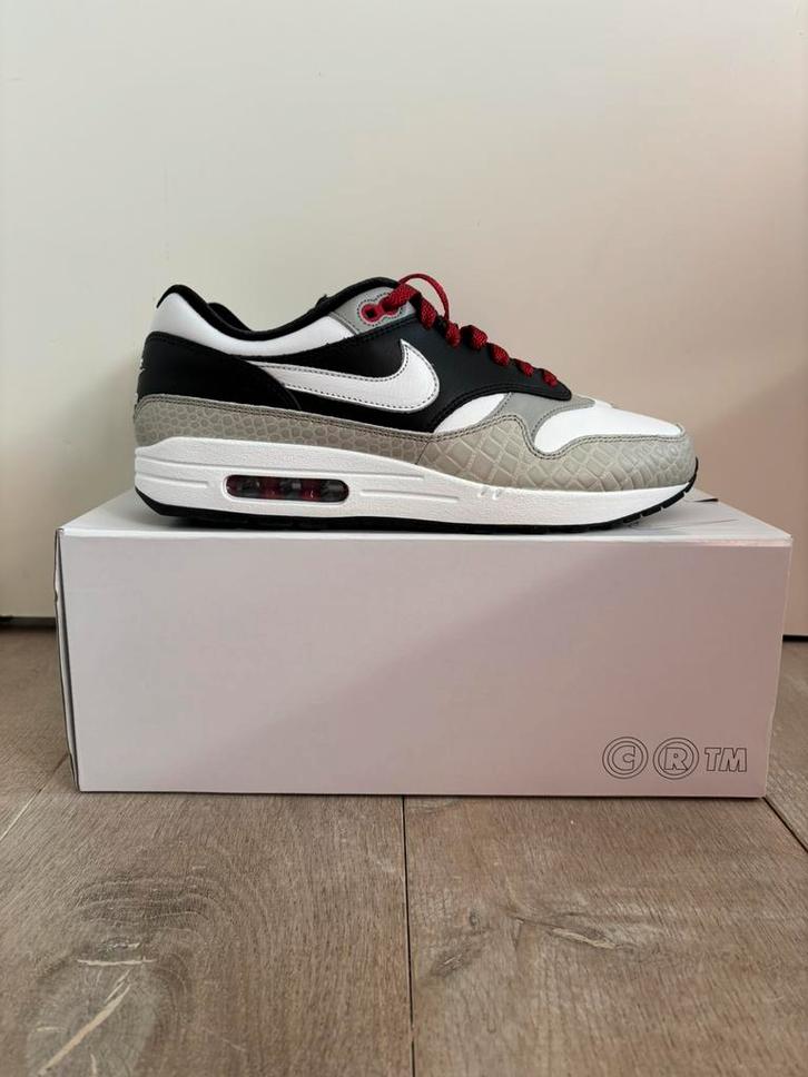 Nike Air Max 1 ID BY 45 (deadstock), Kleding | Heren, Schoenen, Nieuw, Sneakers of Gympen, Wit, Ophalen of Verzenden