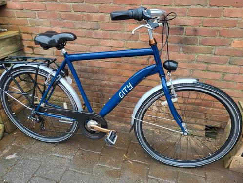 Zgan 28inxh Popal City herenfiets 6speed etc 57cm nieuwstaat, Fietsen en Brommers, Fietsen | Heren | Herenfietsen, Zo goed als nieuw