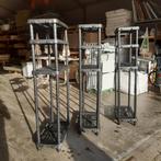 Stellingkast Kunststof 2 stuks zwart, Huis en Inrichting, Kasten | Stellingkasten, Ophalen, Gebruikt