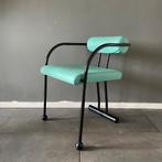 Vintage Noors Post modern design stoelen mint Memphis stijl, Huis en Inrichting, Bikbok Casa, Gebruikt, Twee, Overige kleuren