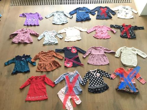 Jurkjes lange mouwen maat 62 meisje 62/68 jurkje jurk jurken, Kinderen en Baby's, Babykleding | Maat 62, Zo goed als nieuw, Meisje