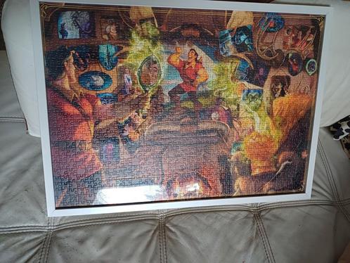 Gaston puzzel, Disney Villianous, Hobby en Vrije tijd, Denksport en Puzzels, Gebruikt, Legpuzzel, 500 t/m 1500 stukjes, Ophalen of Verzenden