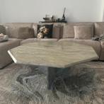 Marmeren salontafel, Ophalen, Overige materialen, Marmer / natuursteen / Hexagon, Zo goed als nieuw
