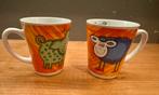 2 mokken Oink, Huis en Inrichting, Keuken | Servies, Ophalen of Verzenden, Aardewerk, Overige stijlen, Kop(pen) en/of Schotel(s)