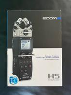 Zoom H5 handheld audio recorder + 32gb SD card, Audio, Ophalen of Verzenden, Zo goed als nieuw