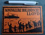 KONINKLIJKE HOLLANDSCHE LLOYD, JAN WIEGMAN, JAREN '20/'30, Ophalen of Verzenden