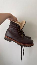 Panama jack leren boots, Ophalen of Verzenden, Zo goed als nieuw, Zwart