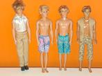 4 Barbie Ken van Mattel, Verzamelen, Poppen, Ophalen of Verzenden, Gebruikt, Pop