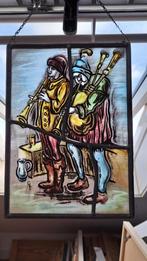 doedelzak ,glas in lood, Ophalen of Verzenden, Gebruikt