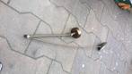 Draaibare en zwenkbare plafondlamp,  messing kleurig, Ophalen of Verzenden, Gebruikt, Glas