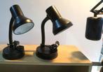 Kenwell burolampjes zwart, Ophalen, Burolamp, Metaal of Aluminium, Vloerspot of Grondspot
