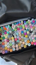 Ohuhu alcohol markers 168 bush + fine, Hobby en Vrije tijd, Ophalen, Zo goed als nieuw, Potlood of Stift