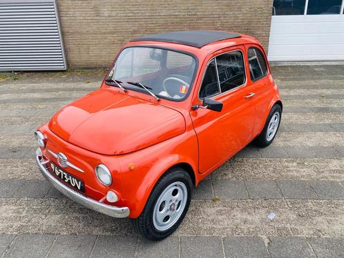 Fiat 500 500 R 1972 Nette staat, Auto's, Fiat, Bedrijf, Te koop, Benzine, Sedan, Handgeschakeld, Origineel Nederlands, Rood, Achterwielaandrijving