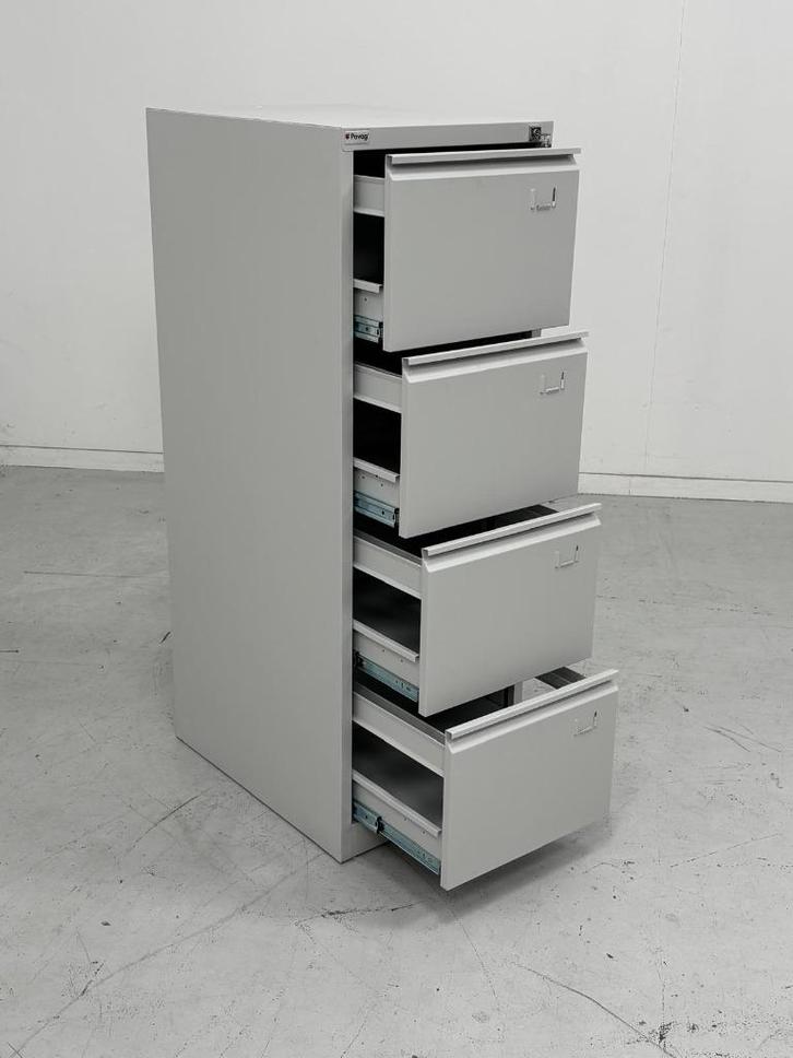 Dossierladekast 4 laden - 3x beschik | PovagTweedeLeven, Huis en Inrichting, Kasten | Ladekasten, Nieuw, 100 tot 150 cm, Minder dan 50 cm