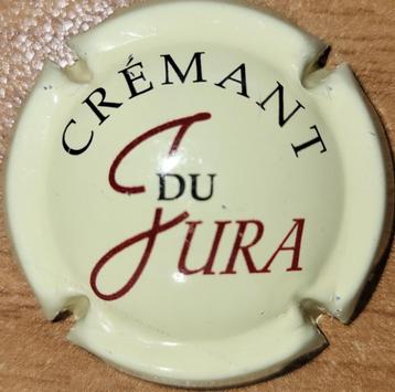 Crémant du Jura capsule crèmegeel & zwart nr.06 beschikbaar voor biedingen
