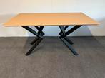 Rechthoekige eettafel Fenix Giallo Evora 150x80, Huis en Inrichting, Tafels | Eettafels, 100 tot 150 cm, Zo goed als nieuw, Rechthoekig