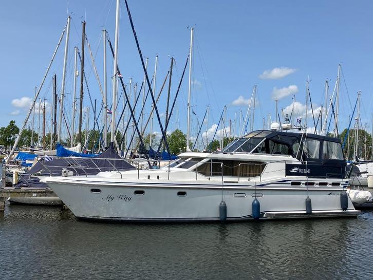 RELINE  47  SLX, Watersport en Boten, Motorboten en Motorjachten, Gebruikt, Staal, 12 meter of meer, Diesel, Binnenboordmotor