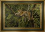 Schilderij 'Jaguar', Antiek en Kunst, Ophalen