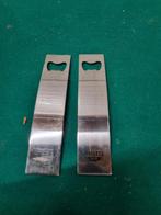 -	Fles opener rvs twee stuks, Verzamelen, Retro, Ophalen of Verzenden