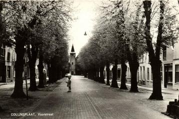Colijnsplaat, Voorstraat - meisje auto - ongelopen beschikbaar voor biedingen