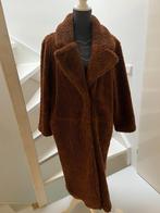 Bruine teddy winterjas van H&M - Maat L, Ophalen of Verzenden, Zo goed als nieuw, Maat 42/44 (L), Bruin
