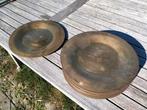 33 Messing onderborden 28cm (800g per stuk), Ophalen, Koper