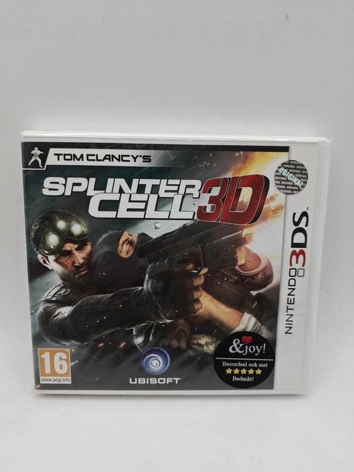 Tom Clancy's Splinter cell 3D 3DS, Spelcomputers en Games, Games | Nintendo 2DS en 3DS, Zo goed als nieuw, Shooter, 1 speler, Vanaf 18 jaar