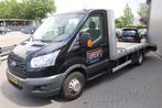 Ford Transit 350 2.2 TDCI L3H1 Ambiente Oprijwagen 1st.-eige, Euro 5, Gebruikt, 4 cilinders, Zwart