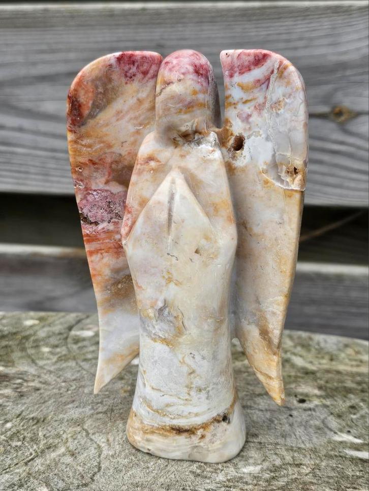 Stoere oceaan jaspis engel, Verzamelen, Mineralen en Fossielen, Ophalen of Verzenden
