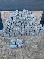 Portugese keien, 10x10. Ca. 360 stuks., Ophalen, Zo goed als nieuw, Grijs, Kei