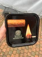 Willem 2 sigaren dienblad metaal, Ophalen of Verzenden, Zo goed als nieuw