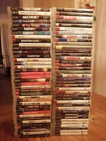 76 ps3 games / spellen  beschikbaar voor biedingen